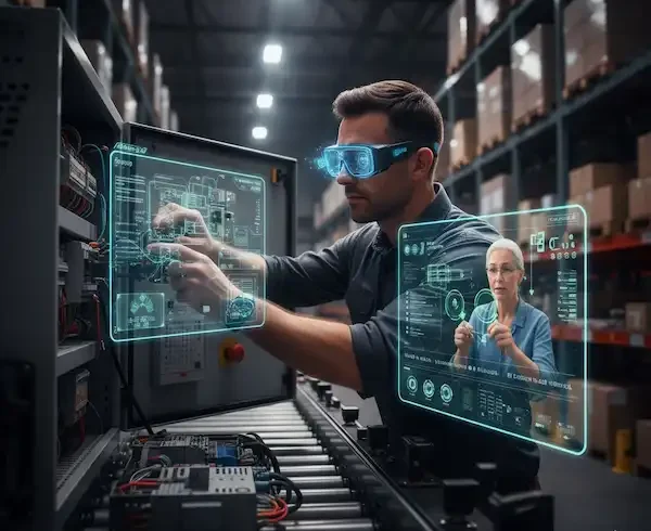 AR Smart Glasses Warehouse Logistics