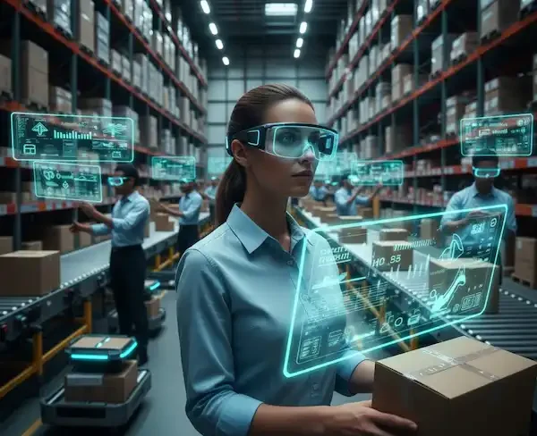 AR Smart Glasses Warehouse Logistics