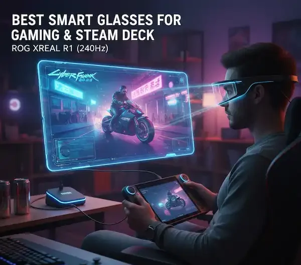 Best Smart Glasses for Gaming & Steam Deck