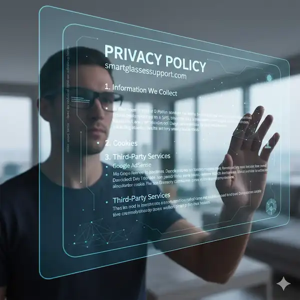 Smart Glasses Support Privacy Policy 1 Privacy Policy