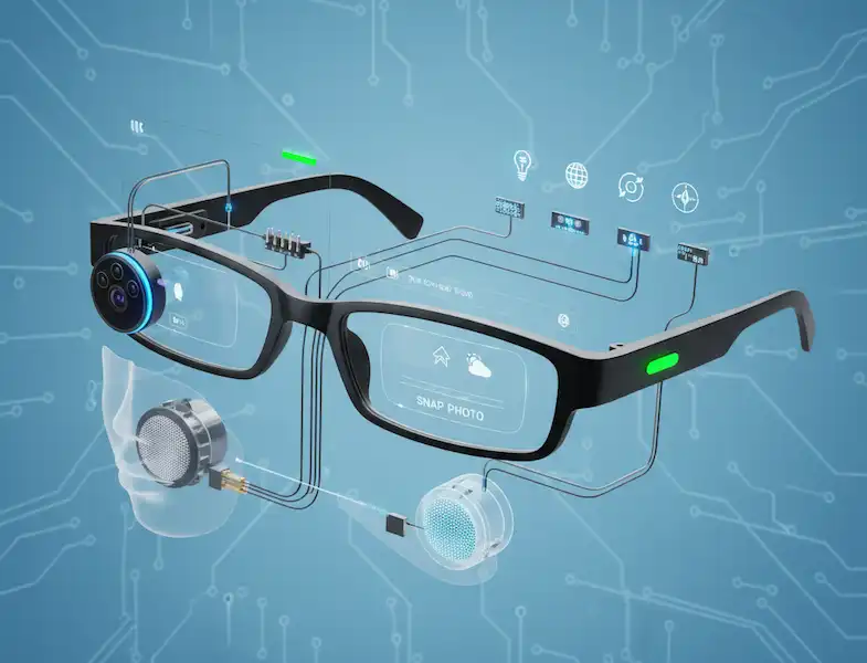 Smart Glasses Built-in Tech