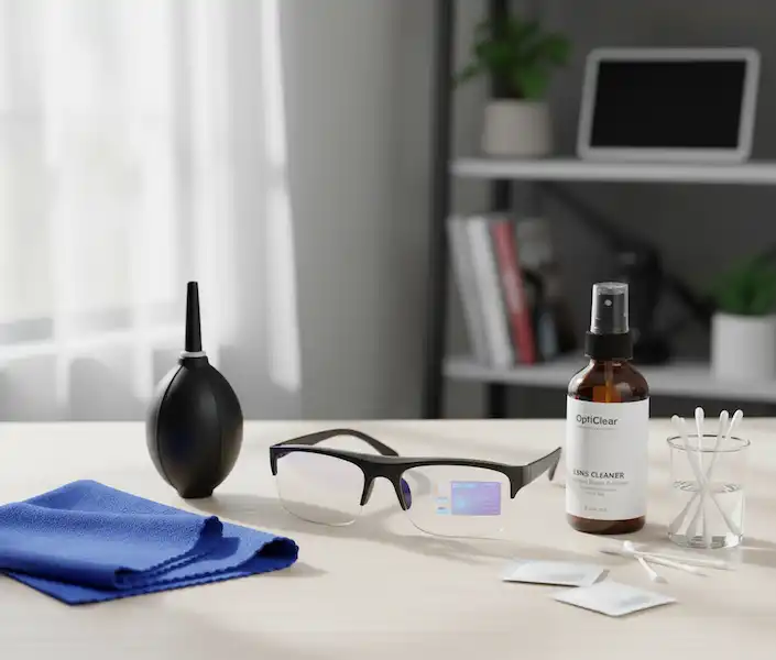 Smart Glasses Cleaning