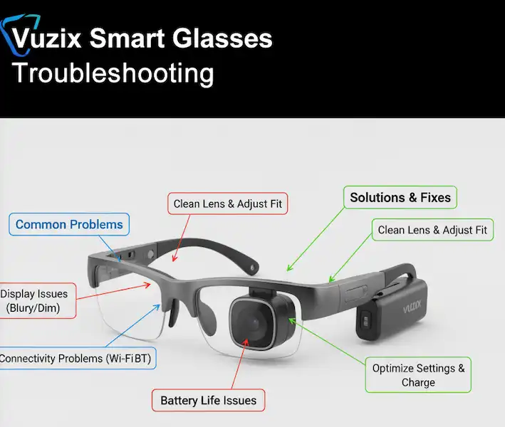 Vuzix Smart Glasses Troubleshooting: Common Problems & Solutions Vuzix Smart Glasses Troubleshooting: