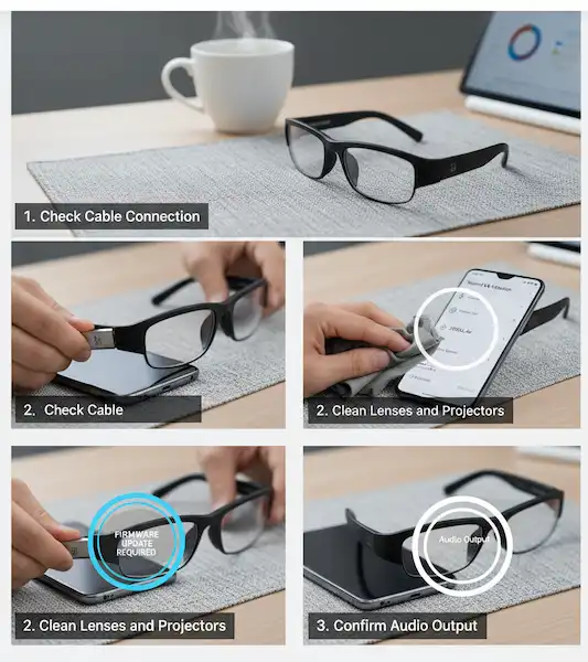 XREAL Smart Glasses Troubleshooting