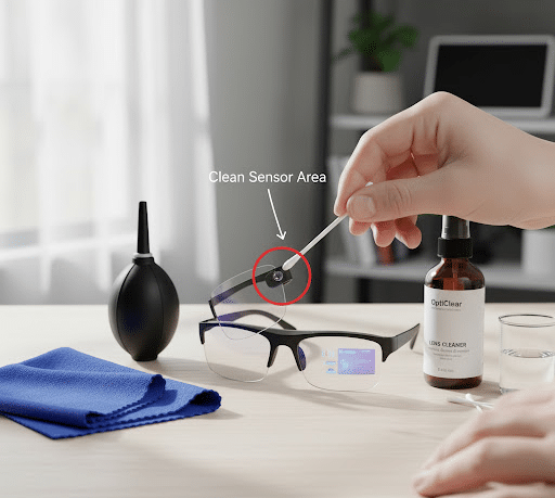 Smart Glasses Cleaning 3 Smart Glasses Cleaning